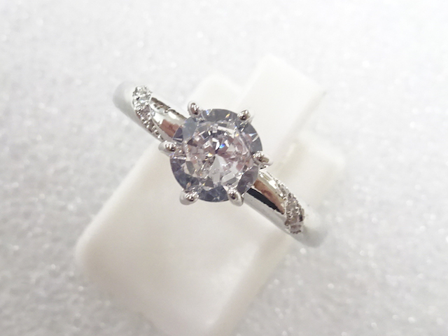 COLORED STONE FASHION RING / JP SIZE 14